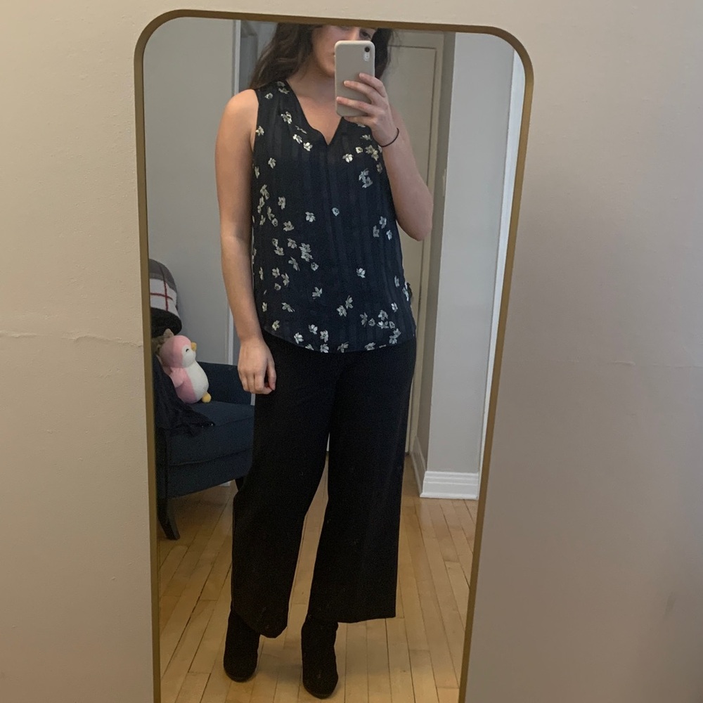Banana Republic Floral Blouse